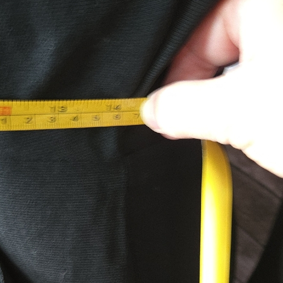 Vintage Black Long Sleeve Dress with Button Details - Picture 8 of 11